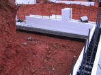 New Installation photo of Great Lake Drain System with ICF walls